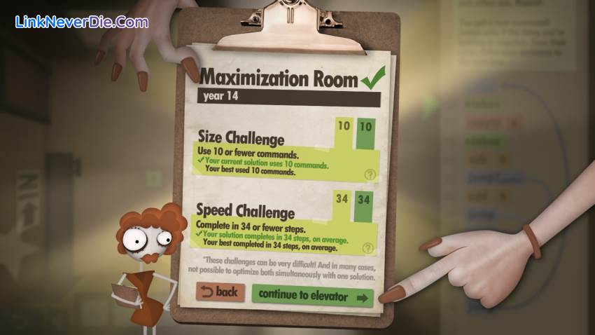 Hình ảnh trong game Human Resource Machine (screenshot) Hình ảnh trong game Human Resource Machine (screenshot)
