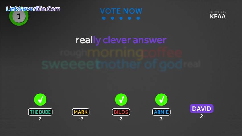 Hình ảnh trong game The Jackbox Party Pack (screenshot) Hình ảnh trong game The Jackbox Party Pack (screenshot)