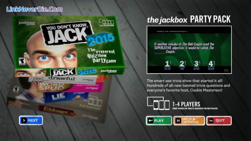 Hình ảnh trong game The Jackbox Party Pack (screenshot) Hình ảnh trong game The Jackbox Party Pack (screenshot)