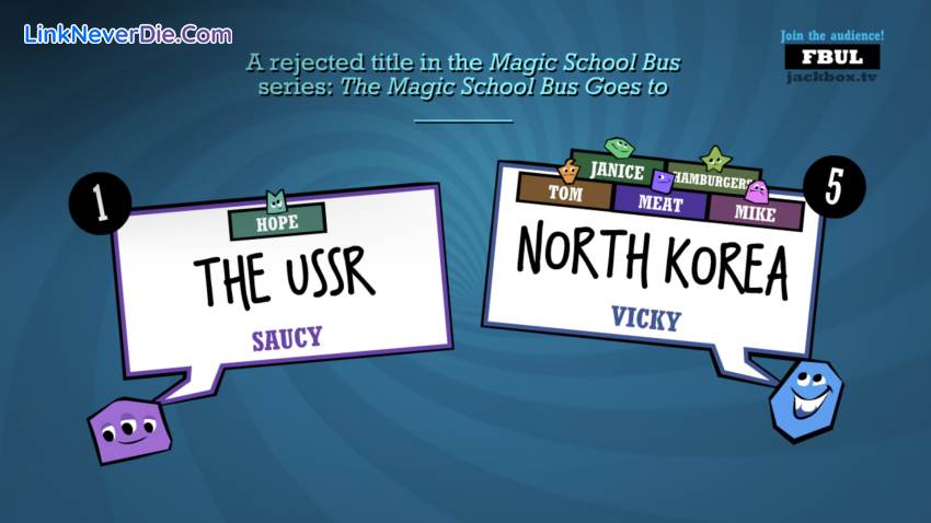 Hình ảnh trong game The Jackbox Party Pack 3 (screenshot) Hình ảnh trong game The Jackbox Party Pack 3 (screenshot)
