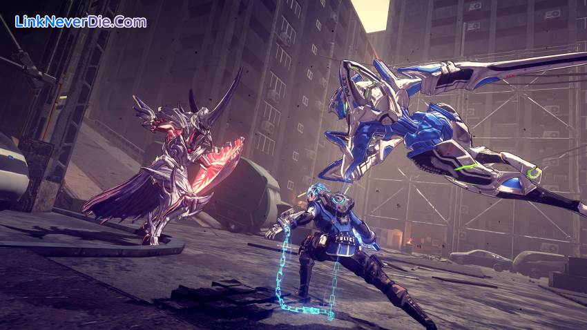 Hình ảnh trong game Astral Chain (screenshot) Hình ảnh trong game Astral Chain (screenshot)