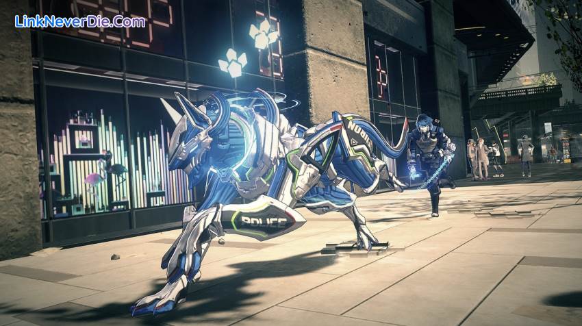 Hình ảnh trong game Astral Chain (screenshot) Hình ảnh trong game Astral Chain (screenshot)