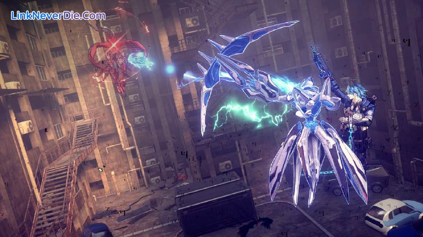 Hình ảnh trong game Astral Chain (screenshot) Hình ảnh trong game Astral Chain (screenshot)