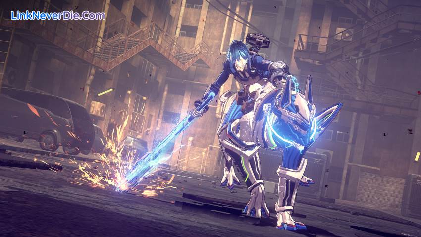 Hình ảnh trong game Astral Chain (screenshot) Hình ảnh trong game Astral Chain (screenshot)
