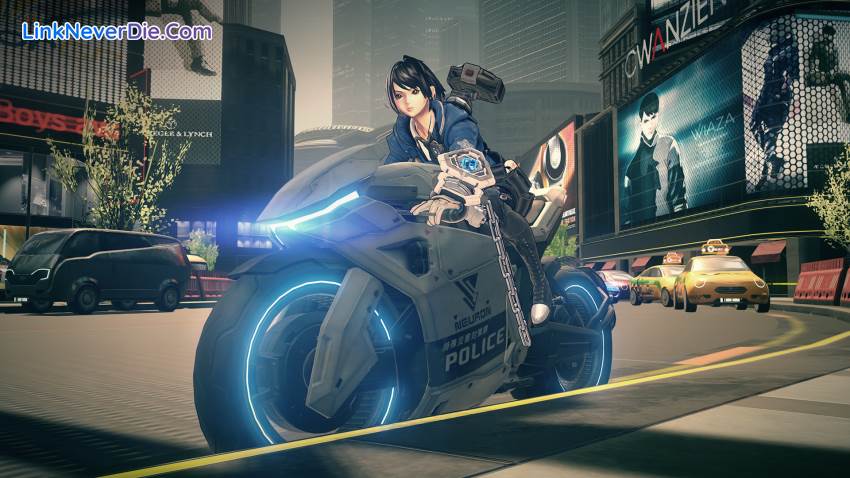 Hình ảnh trong game Astral Chain (screenshot) Hình ảnh trong game Astral Chain (screenshot)