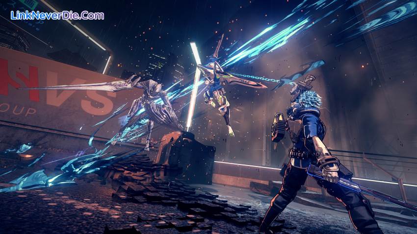 Hình ảnh trong game Astral Chain (screenshot) Hình ảnh trong game Astral Chain (screenshot)
