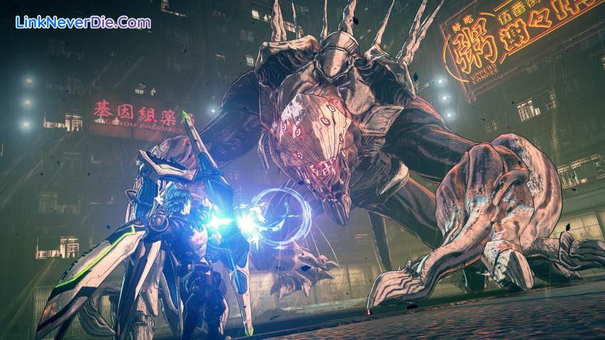 Hình ảnh trong game Astral Chain (screenshot) Hình ảnh trong game Astral Chain (screenshot)