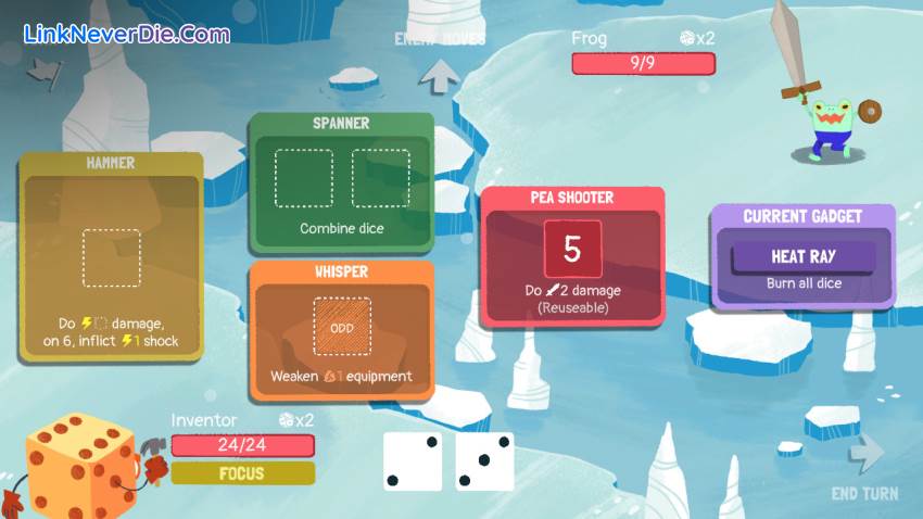Hình ảnh trong game Dicey Dungeons (screenshot) Hình ảnh trong game Dicey Dungeons (screenshot)