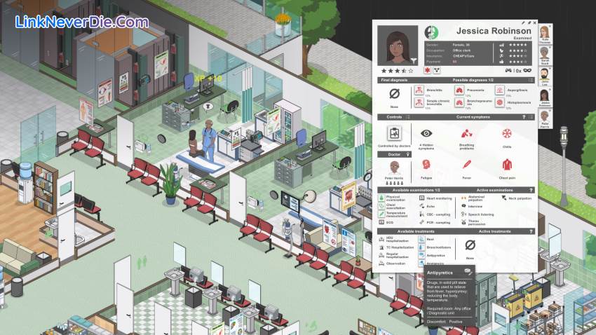 Hình ảnh trong game Project Hospital (screenshot) Hình ảnh trong game Project Hospital (screenshot)