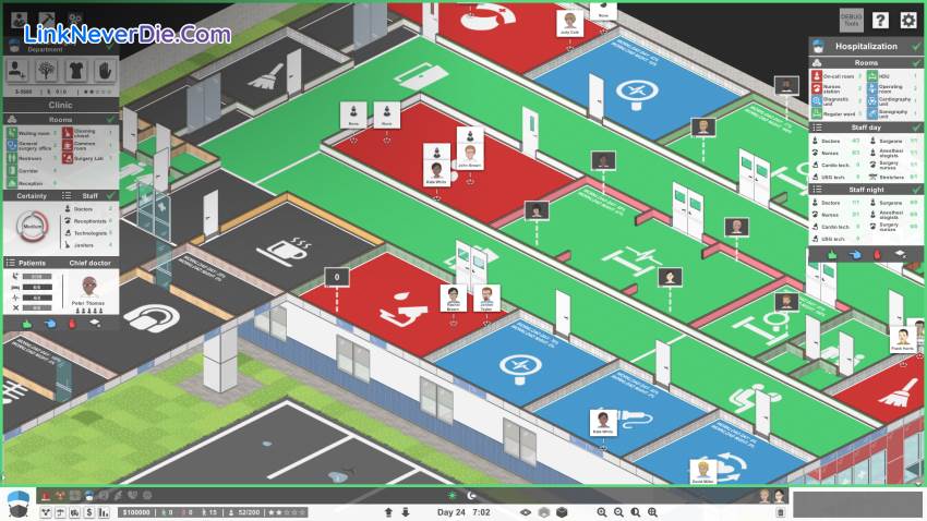 Hình ảnh trong game Project Hospital (screenshot) Hình ảnh trong game Project Hospital (screenshot)
