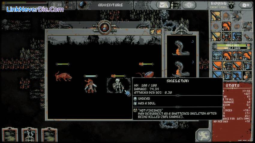 Hình ảnh trong game Loop Hero (screenshot) Hình ảnh trong game Loop Hero (screenshot)