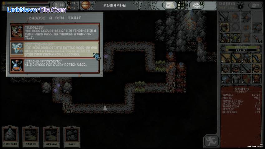 Hình ảnh trong game Loop Hero (screenshot) Hình ảnh trong game Loop Hero (screenshot)