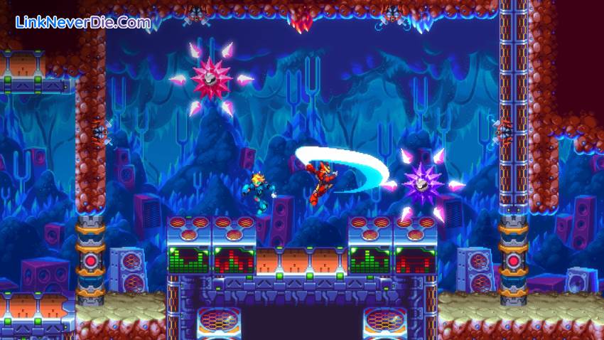 Hình ảnh trong game 30XX (screenshot) Hình ảnh trong game 30XX (screenshot)