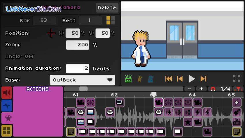 Hình ảnh trong game Rhythm Doctor (screenshot) Hình ảnh trong game Rhythm Doctor (screenshot)