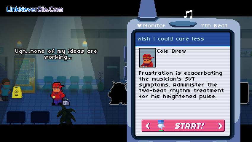Hình ảnh trong game Rhythm Doctor (screenshot) Hình ảnh trong game Rhythm Doctor (screenshot)