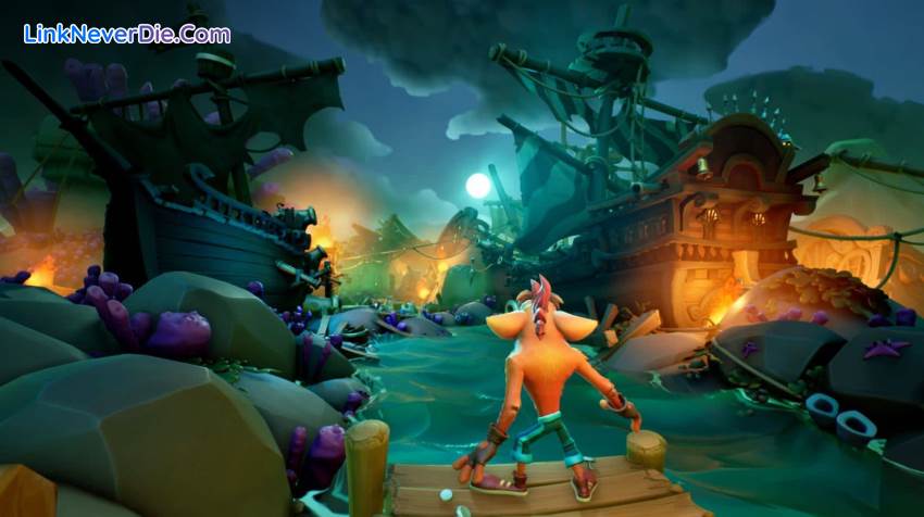 Hình ảnh trong game Crash Bandicoot 4: It’s About Time (screenshot) Hình ảnh trong game Crash Bandicoot 4: It’s About Time (screenshot)