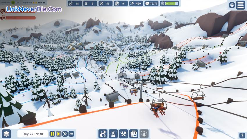 Hình ảnh trong game Snowtopia: Ski Resort Tycoon (screenshot) Hình ảnh trong game Snowtopia: Ski Resort Tycoon (screenshot)