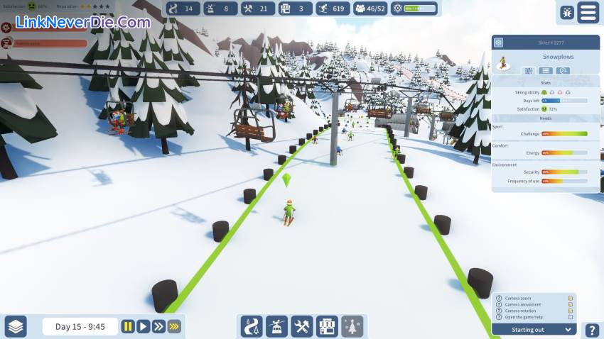 Hình ảnh trong game Snowtopia: Ski Resort Tycoon (screenshot) Hình ảnh trong game Snowtopia: Ski Resort Tycoon (screenshot)