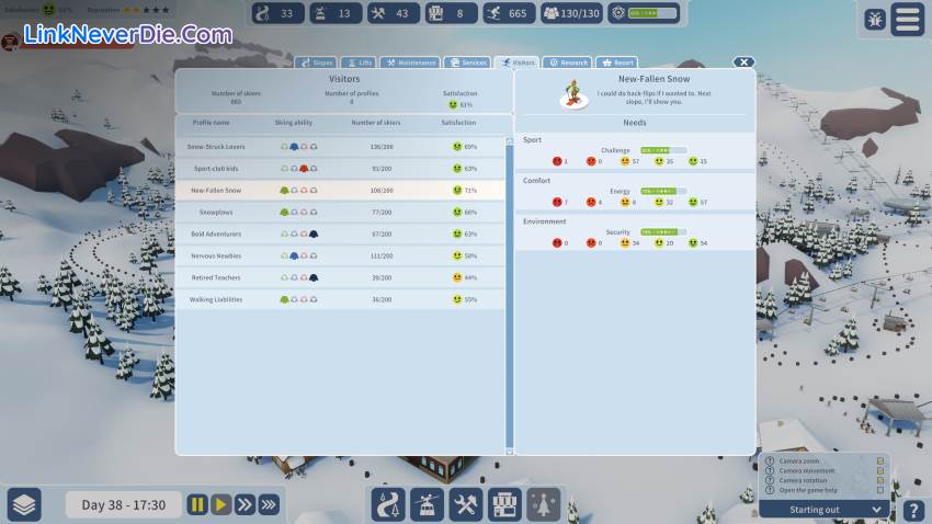 Hình ảnh trong game Snowtopia: Ski Resort Tycoon (screenshot) Hình ảnh trong game Snowtopia: Ski Resort Tycoon (screenshot)