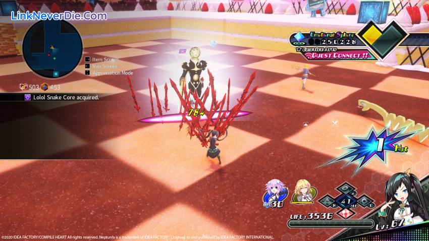 Hình ảnh trong game Neptunia Virtual Stars (screenshot) Hình ảnh trong game Neptunia Virtual Stars (screenshot)