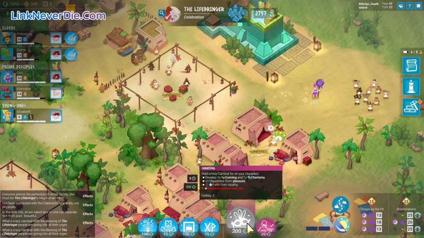 Hình ảnh trong game Godhood (screenshot) Hình ảnh trong game Godhood (screenshot)