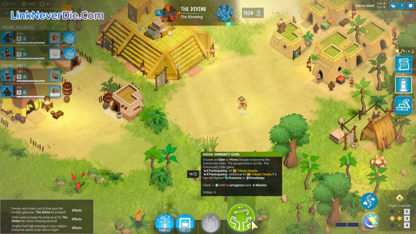 Hình ảnh trong game Godhood (screenshot) Hình ảnh trong game Godhood (screenshot)