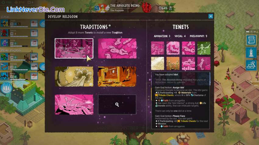 Hình ảnh trong game Godhood (screenshot) Hình ảnh trong game Godhood (screenshot)