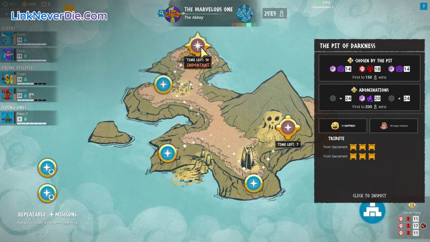 Hình ảnh trong game Godhood (screenshot) Hình ảnh trong game Godhood (screenshot)