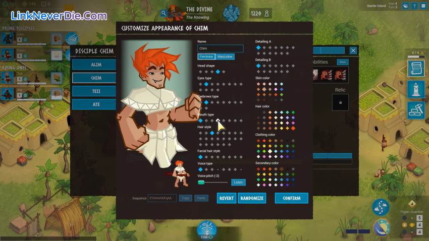 Hình ảnh trong game Godhood (screenshot) Hình ảnh trong game Godhood (screenshot)