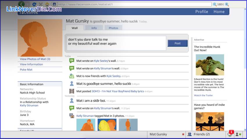 Hình ảnh trong game Emily is Away <3 (screenshot) Hình ảnh trong game Emily is Away <3 (screenshot)
