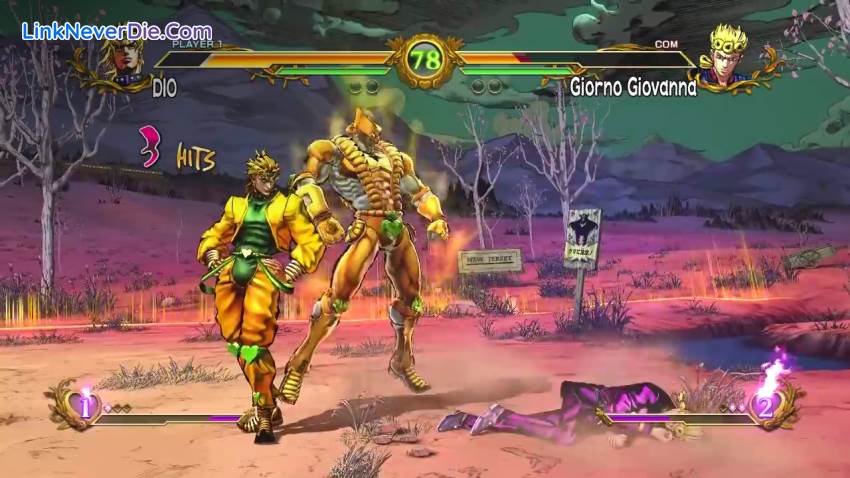 Hình ảnh trong game JoJo's Bizarre Adventure: All Star Battle (screenshot) Hình ảnh trong game JoJo's Bizarre Adventure: All Star Battle (screenshot)