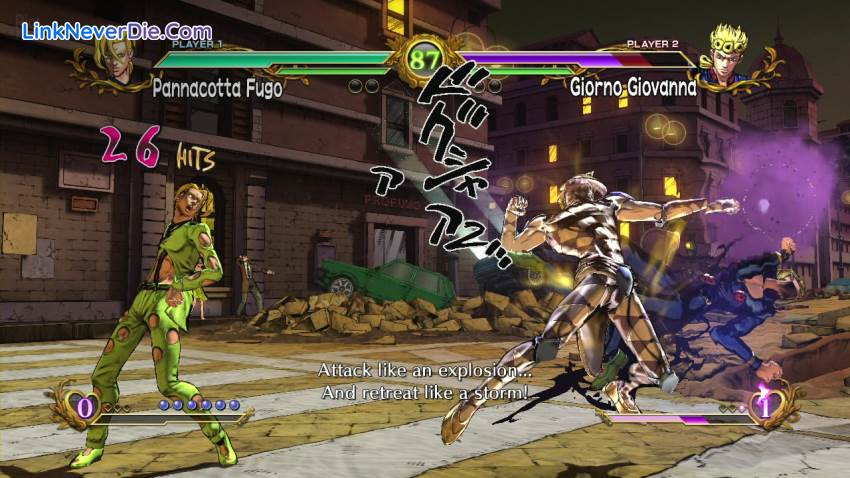 Hình ảnh trong game JoJo's Bizarre Adventure: All Star Battle (screenshot) Hình ảnh trong game JoJo's Bizarre Adventure: All Star Battle (screenshot)