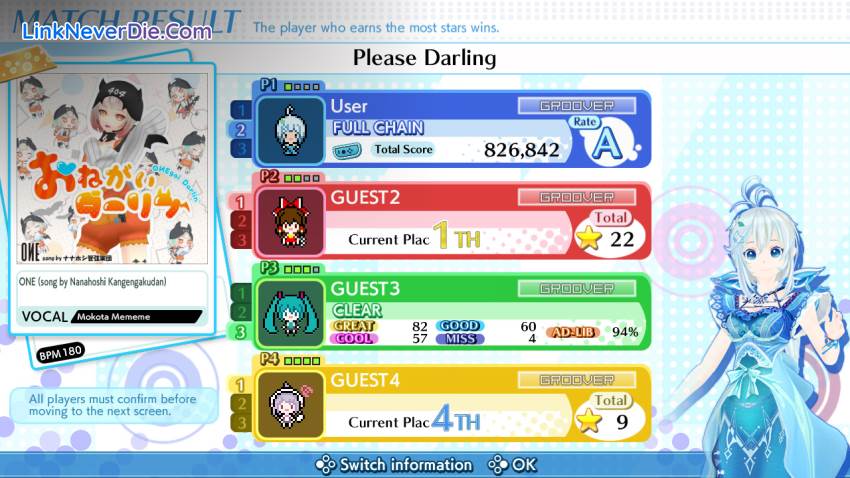Hình ảnh trong game Groove Coaster: Wai Wai Party!!!! (screenshot) Hình ảnh trong game Groove Coaster: Wai Wai Party!!!! (screenshot)