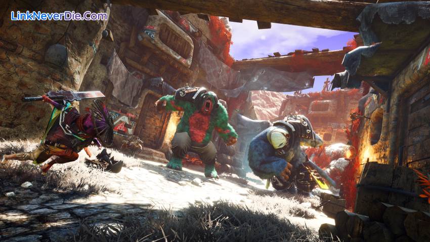 Hình ảnh trong game BIOMUTANT (screenshot) Hình ảnh trong game BIOMUTANT (screenshot)