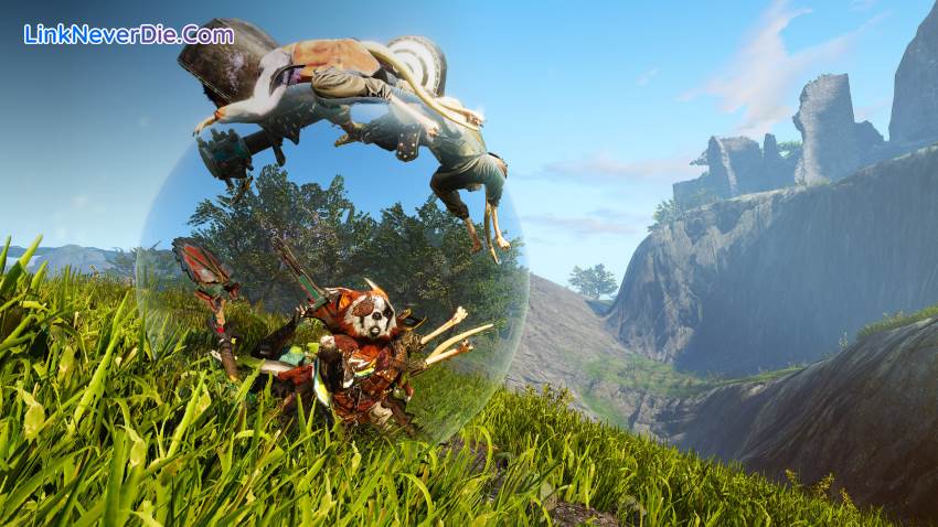 Hình ảnh trong game BIOMUTANT (screenshot) Hình ảnh trong game BIOMUTANT (screenshot)