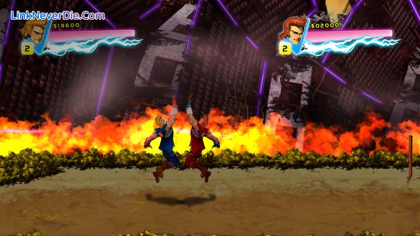 Hình ảnh trong game Double Dragon: Neon (screenshot) Hình ảnh trong game Double Dragon: Neon (screenshot)