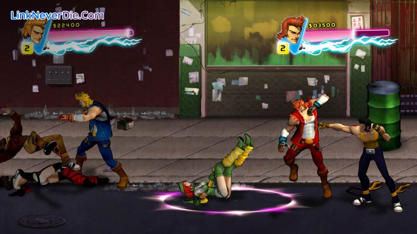 Hình ảnh trong game Double Dragon: Neon (screenshot) Hình ảnh trong game Double Dragon: Neon (screenshot)