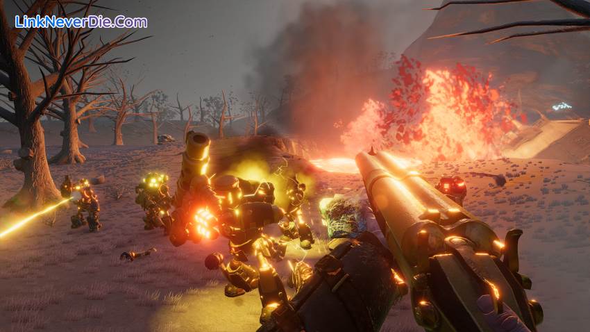 Hình ảnh trong game Volcanoids (screenshot) Hình ảnh trong game Volcanoids (screenshot)