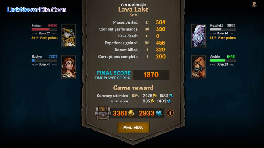 Hình ảnh trong game Across the Obelisk (screenshot) Hình ảnh trong game Across the Obelisk (screenshot)