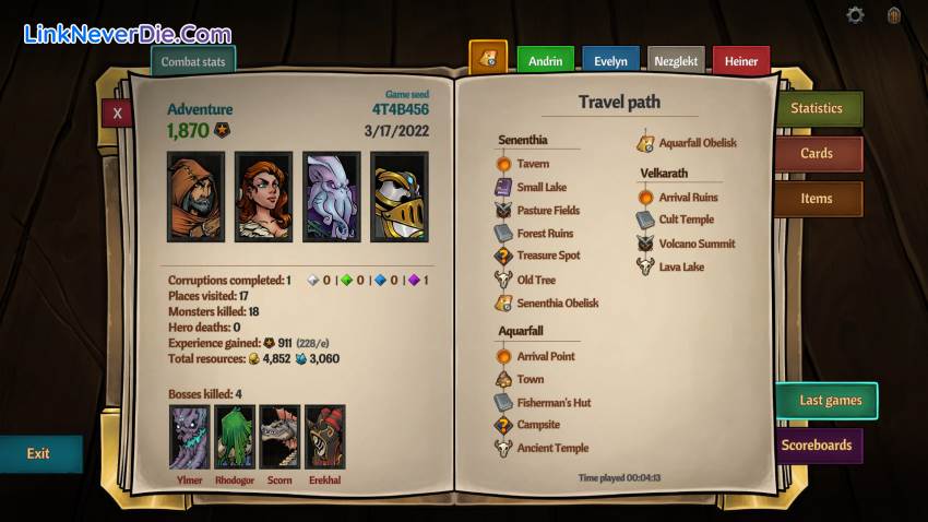 Hình ảnh trong game Across the Obelisk (screenshot) Hình ảnh trong game Across the Obelisk (screenshot)