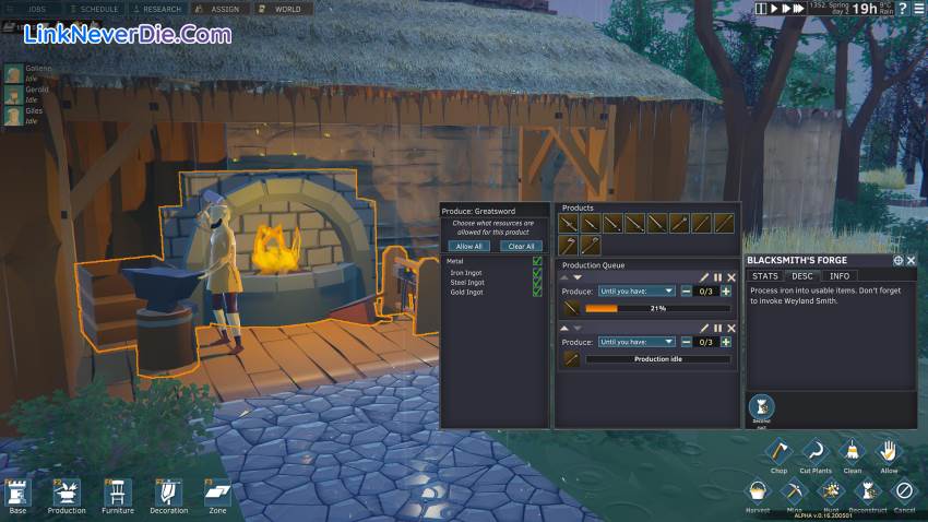 Hình ảnh trong game Going Medieval (screenshot) Hình ảnh trong game Going Medieval (screenshot)