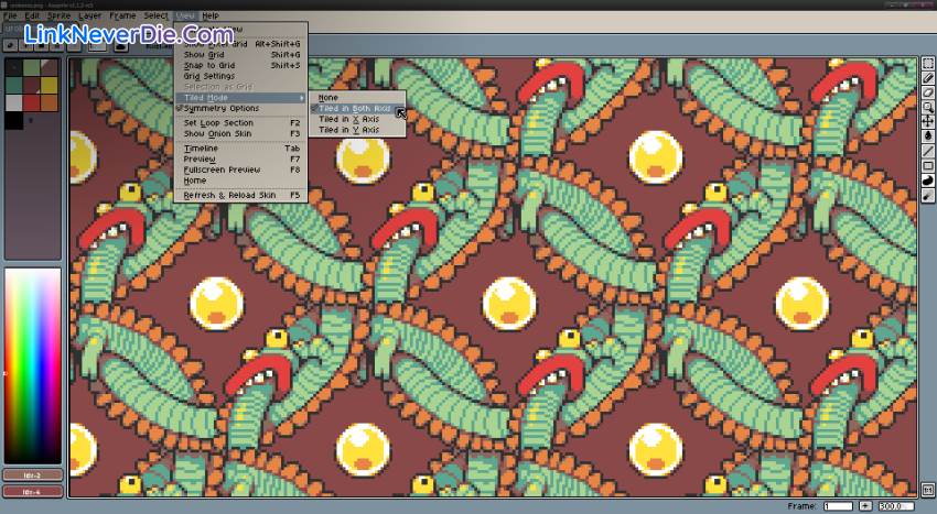 Hình ảnh trong game Aseprite (screenshot) Hình ảnh trong game Aseprite (screenshot)