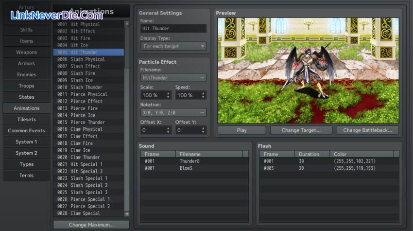 Hình ảnh trong game RPG Maker MZ (screenshot) Hình ảnh trong game RPG Maker MZ (screenshot)