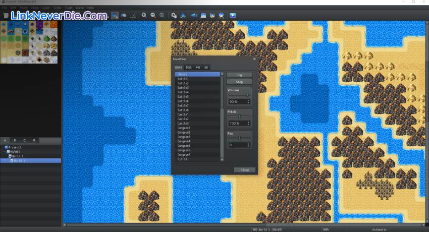 Hình ảnh trong game RPG Maker MZ (screenshot) Hình ảnh trong game RPG Maker MZ (screenshot)