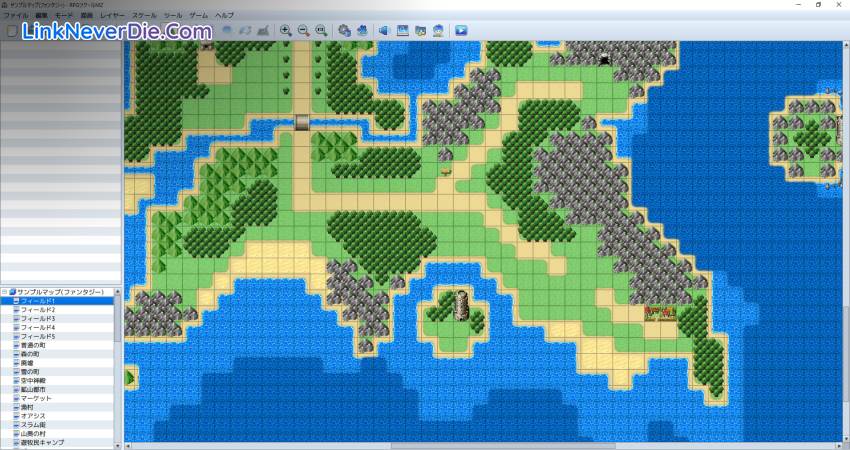 Hình ảnh trong game RPG Maker MZ (screenshot) Hình ảnh trong game RPG Maker MZ (screenshot)
