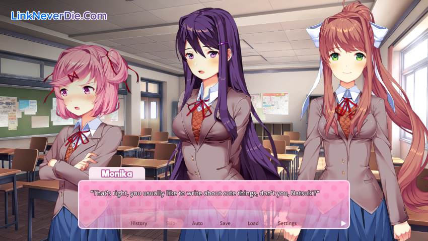 Hình ảnh trong game Doki Doki Literature Club Plus! (screenshot) Hình ảnh trong game Doki Doki Literature Club Plus! (screenshot)