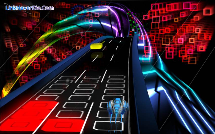 Hình ảnh trong game Audiosurf (screenshot) Hình ảnh trong game Audiosurf (screenshot)