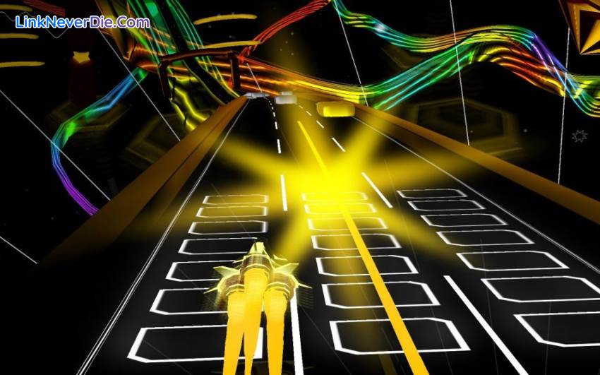Hình ảnh trong game Audiosurf (screenshot) Hình ảnh trong game Audiosurf (screenshot)