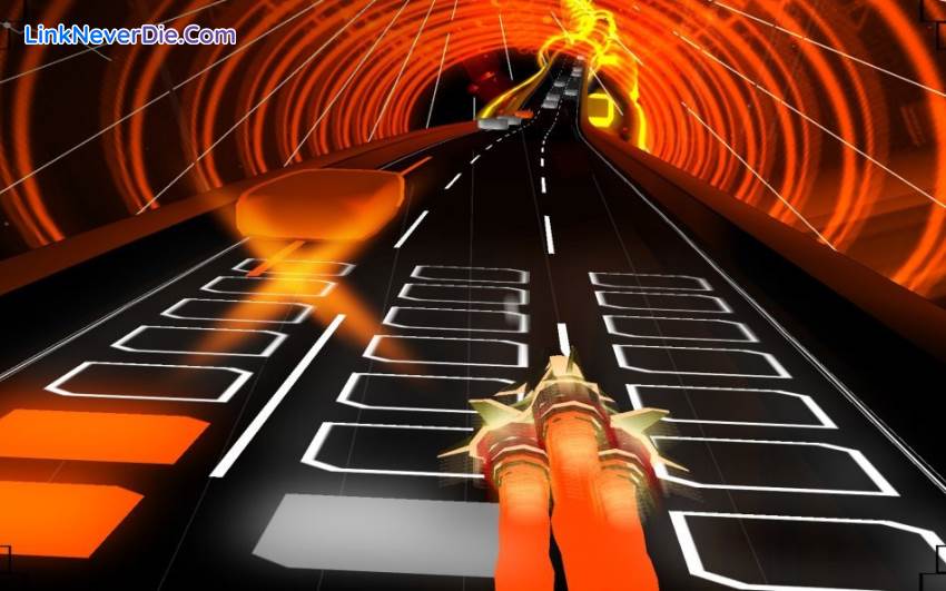 Hình ảnh trong game Audiosurf (screenshot) Hình ảnh trong game Audiosurf (screenshot)