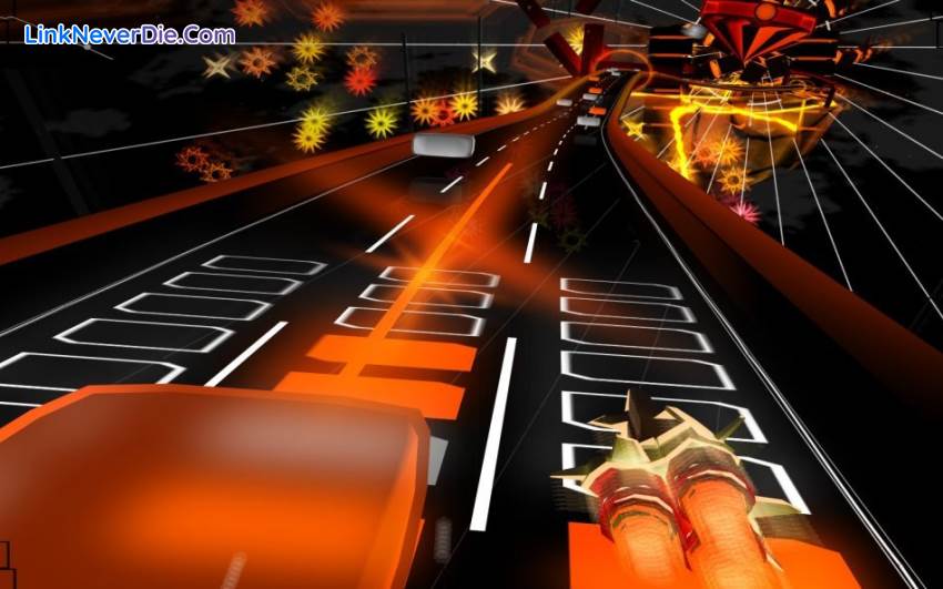 Hình ảnh trong game Audiosurf (screenshot) Hình ảnh trong game Audiosurf (screenshot)